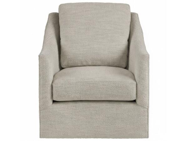 Walter Slipcover Swivel Chair - Special Order - Image 3
