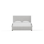 Choices Custom Bed Collection Amelia Upholstered Bed - Grey Stripe - 100-551Q-155Q-822Q