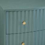 Percy Three-Drawer Chest (Teal) - Image 5