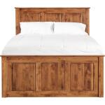 Shaker Chest Bed Shaker Queen Chest Bed - Tall 6 Drawer / 3 Drawer Pedestal & Raised Panel HB / FB - 60330 - Image 6