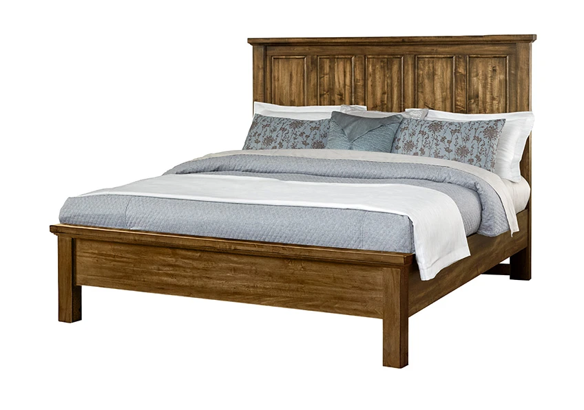 bb53b023642342403d628ebf5e4ca2df Maple Road Mansion Bed With Low Profile Footboard - 118-669/966/733/MS2 - Image 1