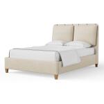 Nordhaven Upholstered Bed-pure White - 852-551P-155P-822P-404