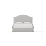 Choices Custom Bed Collection Emily Upholstered Bed - Grey Stripe - 100-669Q-166Q-822Q