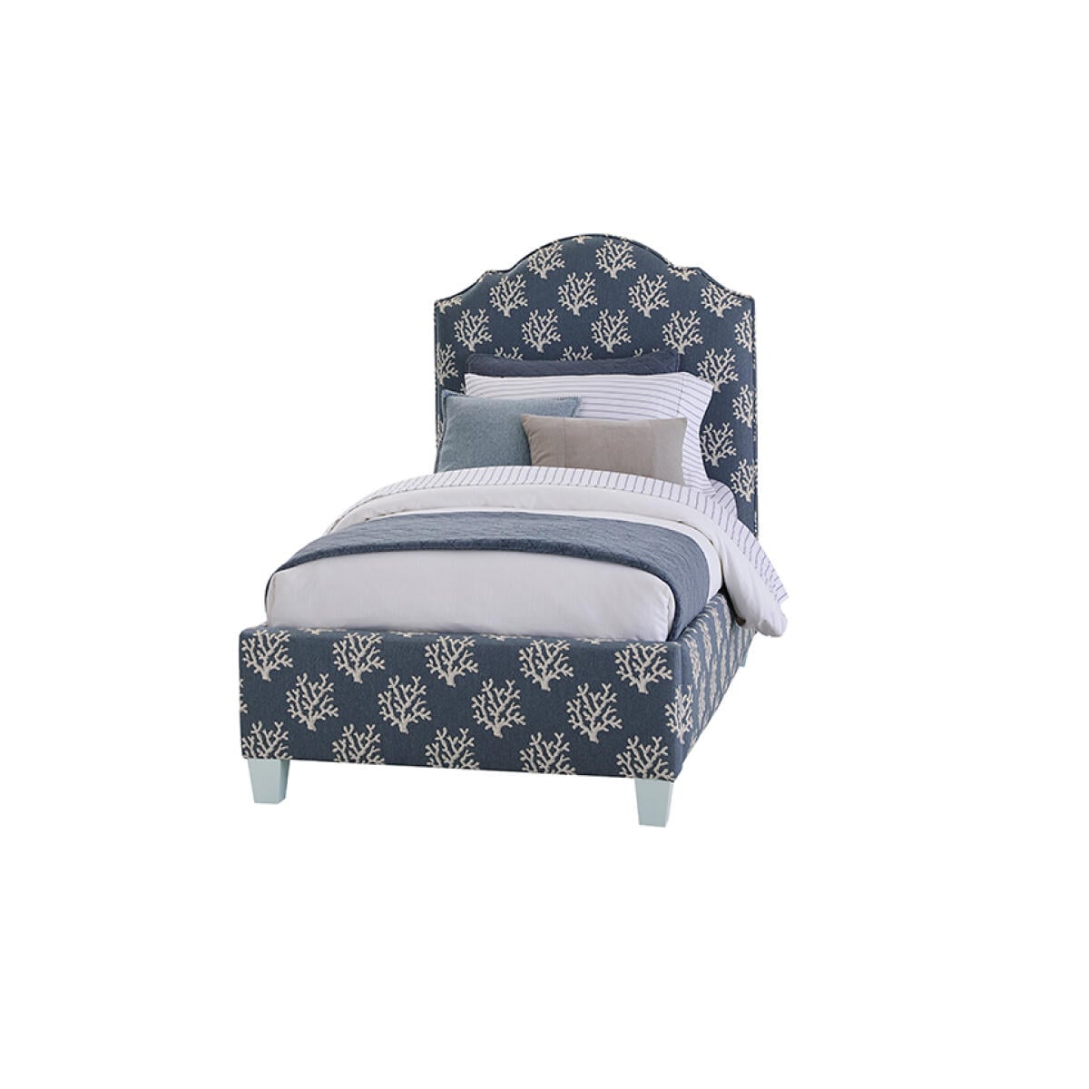 c33c35364cfe213fbecc3d908c3f76ea Tide & Timber Twin Upholstered Beds in Twin - 831-331 - Image 1