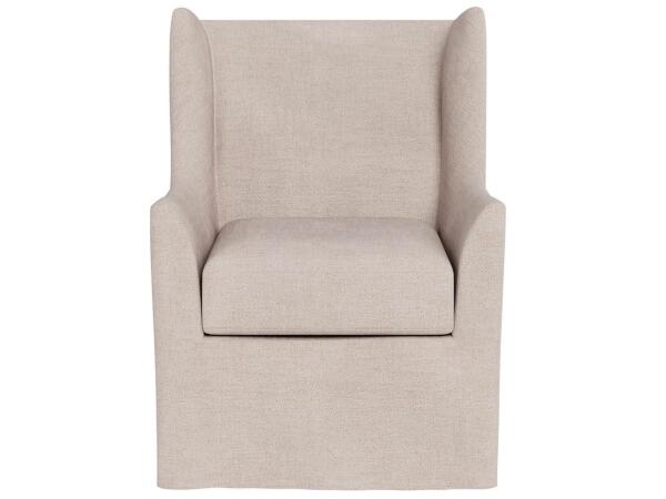 Newhall Slipcover Swivel Glider Chair - Special Order - Image 3