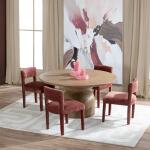 London Dining Chair - Merlot - Image 5
