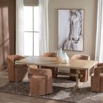 Napa Dining Chair - Dusty Rose - Image 5