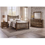 Maple Road Slat Poster Bed With Slat Poster Footboard - 117-668/866/733/MS2 - Image 3
