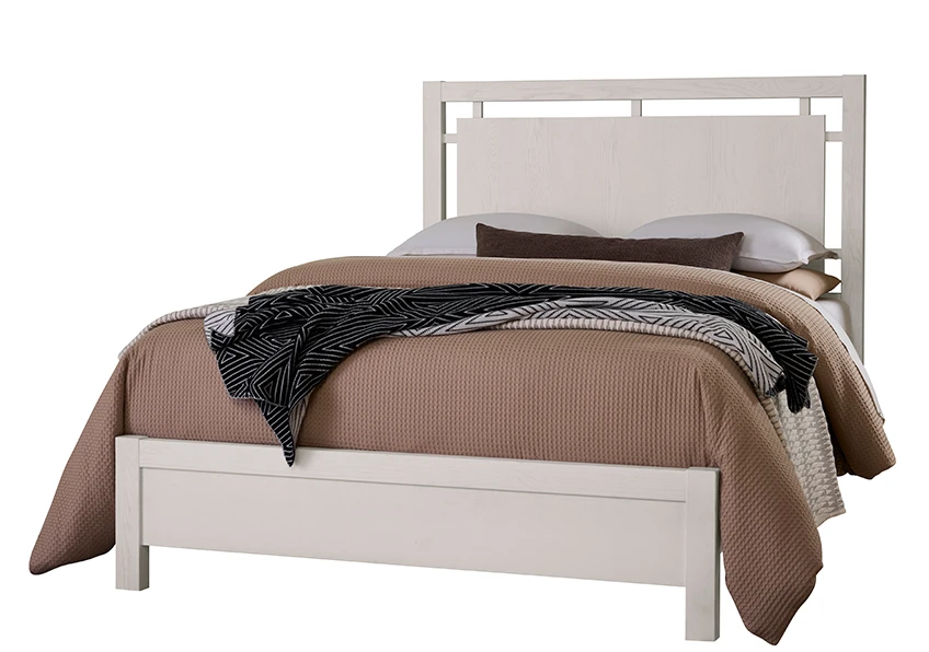 cdb4c4a4f106a5831a19bdd7d43faf47 Lodge & Loft Cal King Floating Panel Bed - 844-667-766-944-MS1 - Image 1