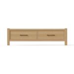 Pure Maple Poster Storage Bed - 182-669-066B-502-666T