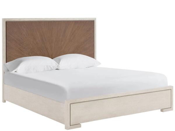 Modern Mist Panel Bed Queen