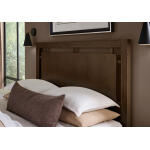 Lodge & Loft Queen Floating Panel Bed With Footboard Storage - 840-557-050B-502-555 - Image 6