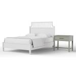 Pure Maple Garden Bed in King - 184-668-866-933-MS2