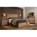 Lodge & Loft Cal King Radius Poster Bed - 842-668-866-944-MS1 - Image 3