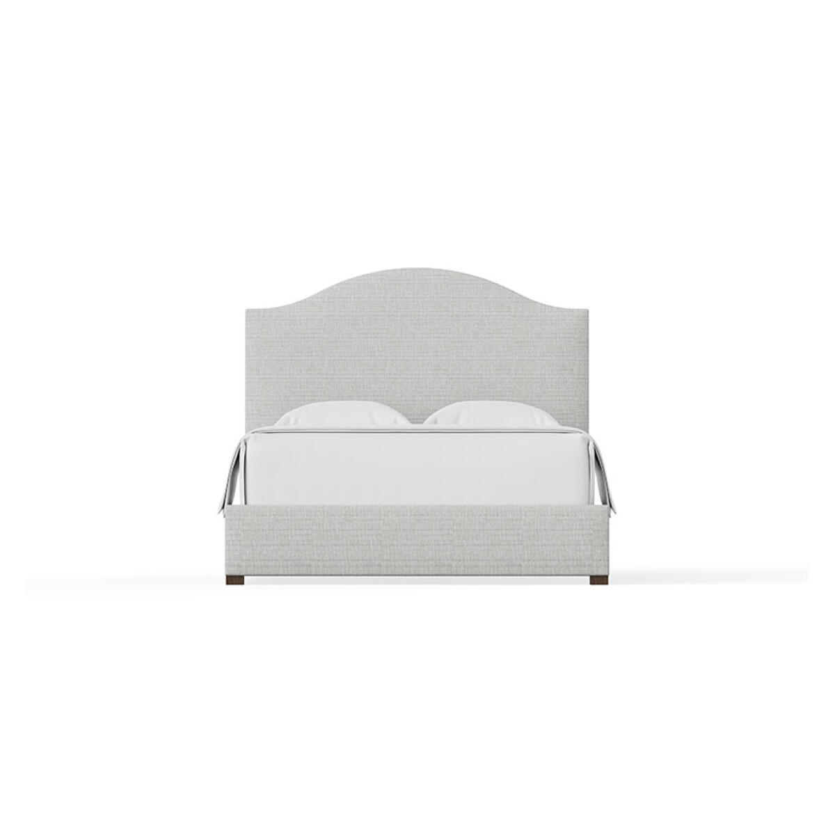 f25edec1bdee0ef426a2df563cc0f0d6 Choices Custom Bed Collection Emily Upholstered Bed - Forest Green - 100-669F-166F-822F - Image 1