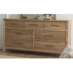 Pure Maple Dresser - 7 Drawer - 182-003