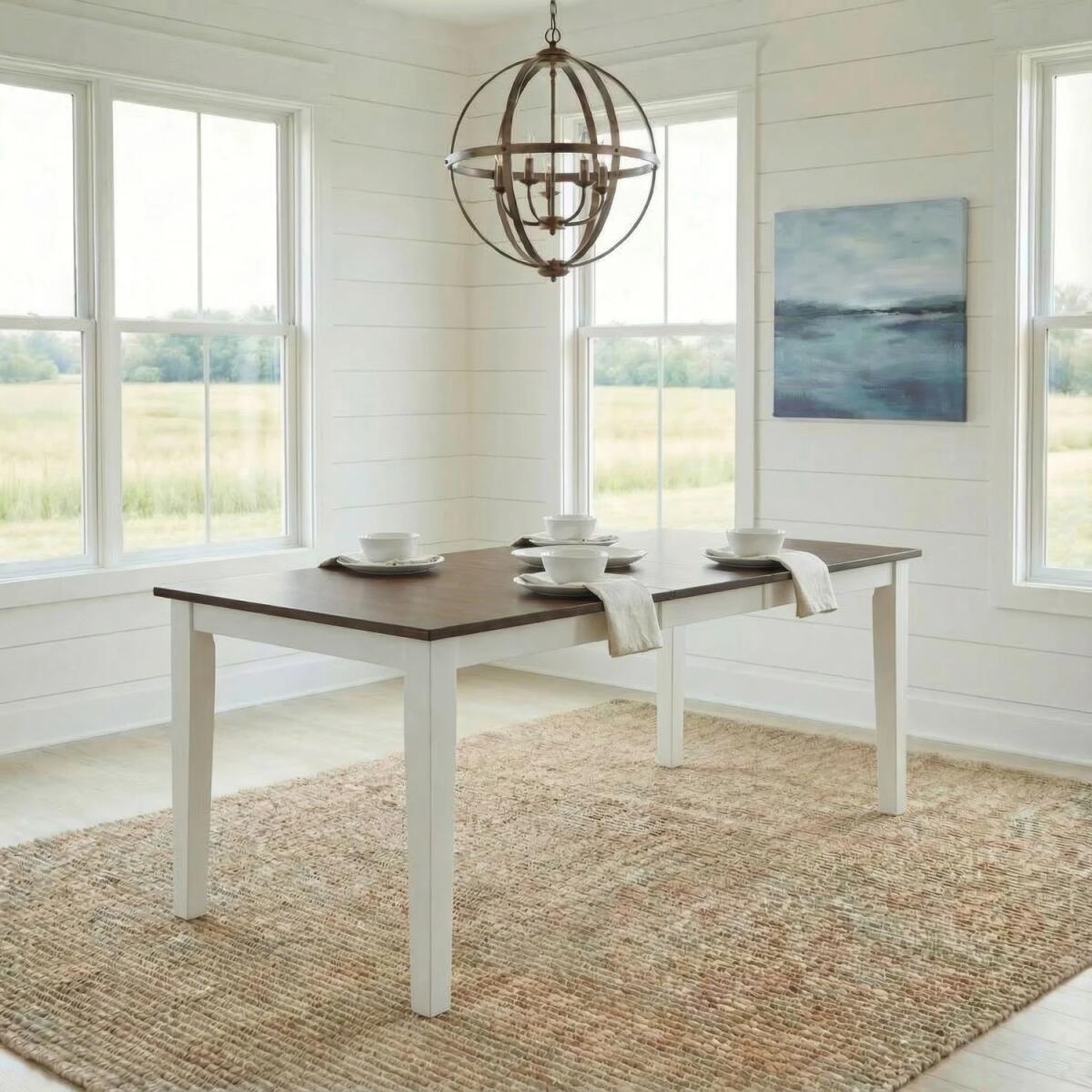 01c6b44b42d697054a3419988687fe47 Landale Rectangular Leg Table - Image 1