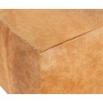 Lolo Leather Cube Ottoman - Image 3