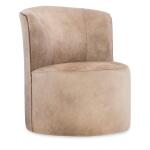 Mavis Leather Swivel Chair - Image 2