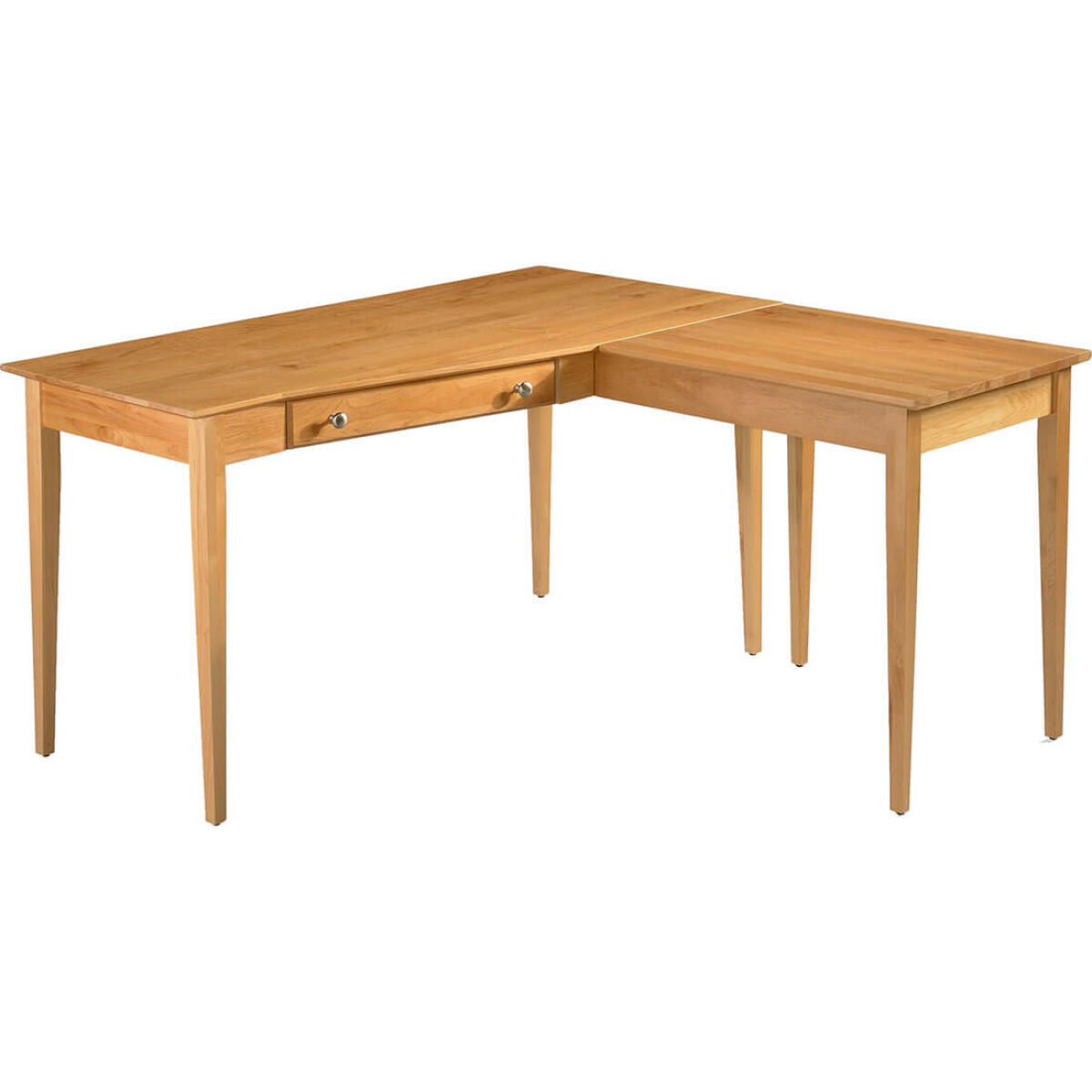 086fc882b7b9dac686f256f3ce75b3e6 Modular Home Office Wedge Desk Right with Return Right - 6509 - Image 1