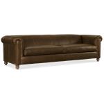 Marcello 9 ft. Leather Sofa - Image 2
