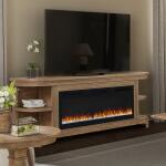 Fireplace TV Consoles 928 82 Inch Console w/ Fire FTS