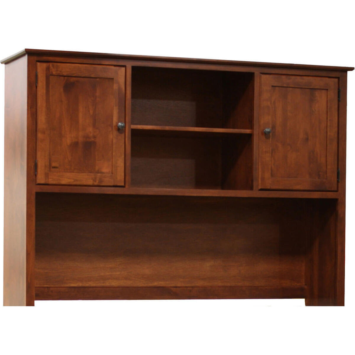 0c198fb5fa69b1af5d736155be55afa6 Shaker Executive Home Office Credenza Hutch - 6557 - Image 1