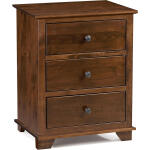 Portland 3 Drawer Wide Nightstand - 51231 - Image 3