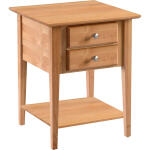 Shaker Living Room Shaker 2 Drawer End Table - 6018