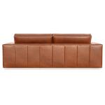 Aria 8 ft. Leather Sofa - Image 4