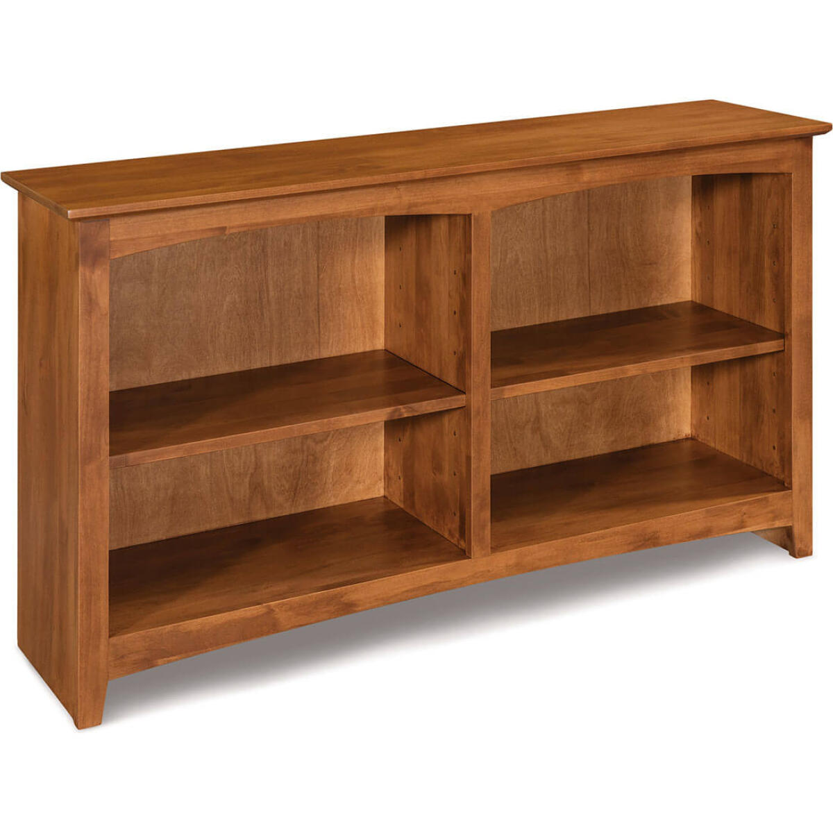 1aed7a4a25f9f63f244a00e174d47034 Shaker Bookcases Alder Bookcase 48 x 29 - 64829 - Image 1