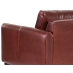 Briggs 8 ft. Leather Sofa - Image 6