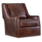 Karina Leather Swivel Chair - Image 6