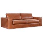 Aria 8 ft. Leather Sofa - Image 2
