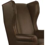 Sean Leather Wing Chair - Image 5