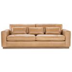 Grady 8 ft. Leather Sofa - Image 8