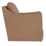 Cade Leather Swivel Chair - Image 3