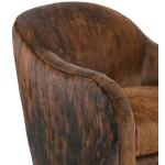 Nash Leather Swivel Chair - Image 9