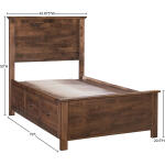 Portland Shiplap Bed - 51278 - Image 5