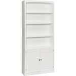 Pine Bookcases Pine Bookcase 36 x 84 - Doors - 3684D