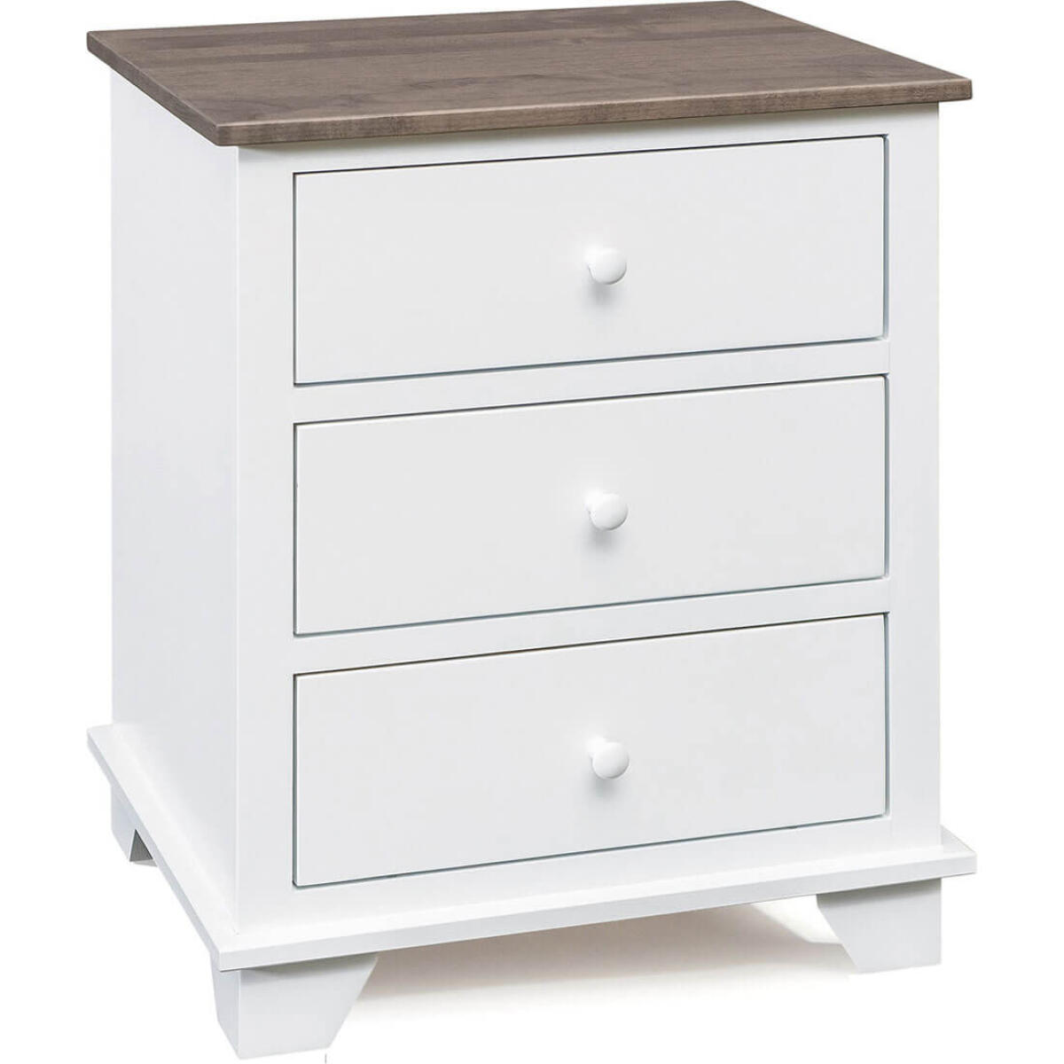 3805e18ba0d38a11320c3f3a907ef1fa Portland 3 Drawer Wide Nightstand - 51231 - Image 1