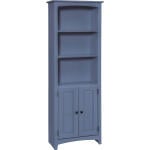 Shaker Bookcases Alder Bookcase 24 x 72 - Doors - 62472D