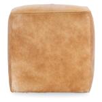 Lolo Leather Cube Ottoman