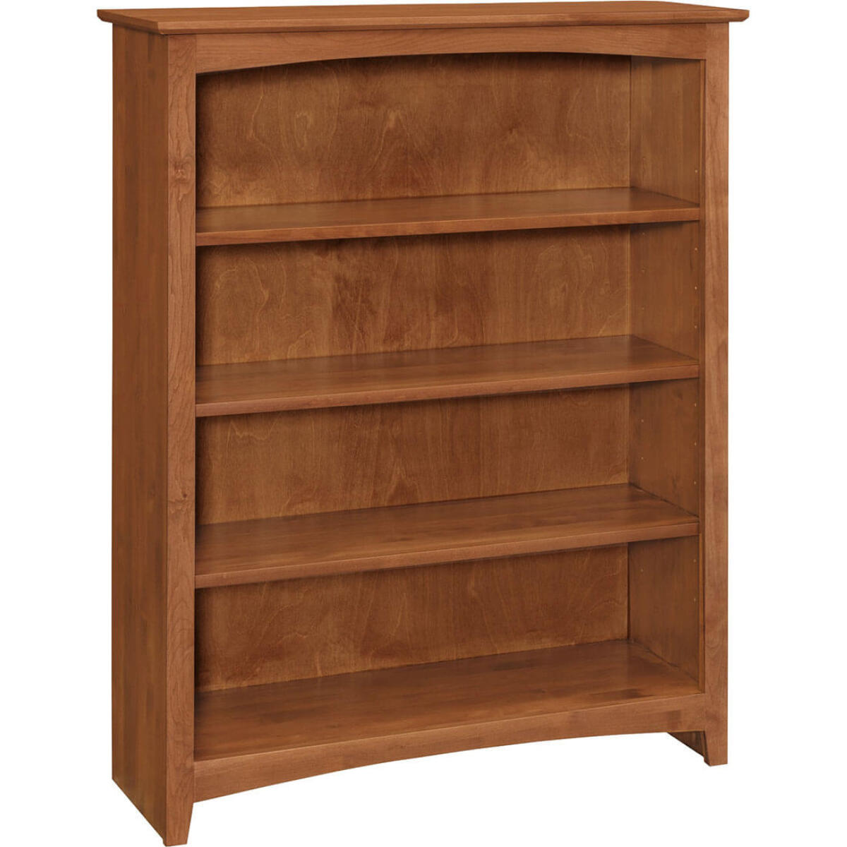 47dd19afbe0e0d8f06558c38c2753589 Shaker Bookcases Alder Bookcase 36 x 48 - 63648 - Image 1