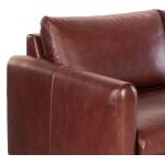 Briggs 8 ft. Leather Sofa - Image 5