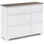 Portland 6 Drawer Combo Dresser - 51261