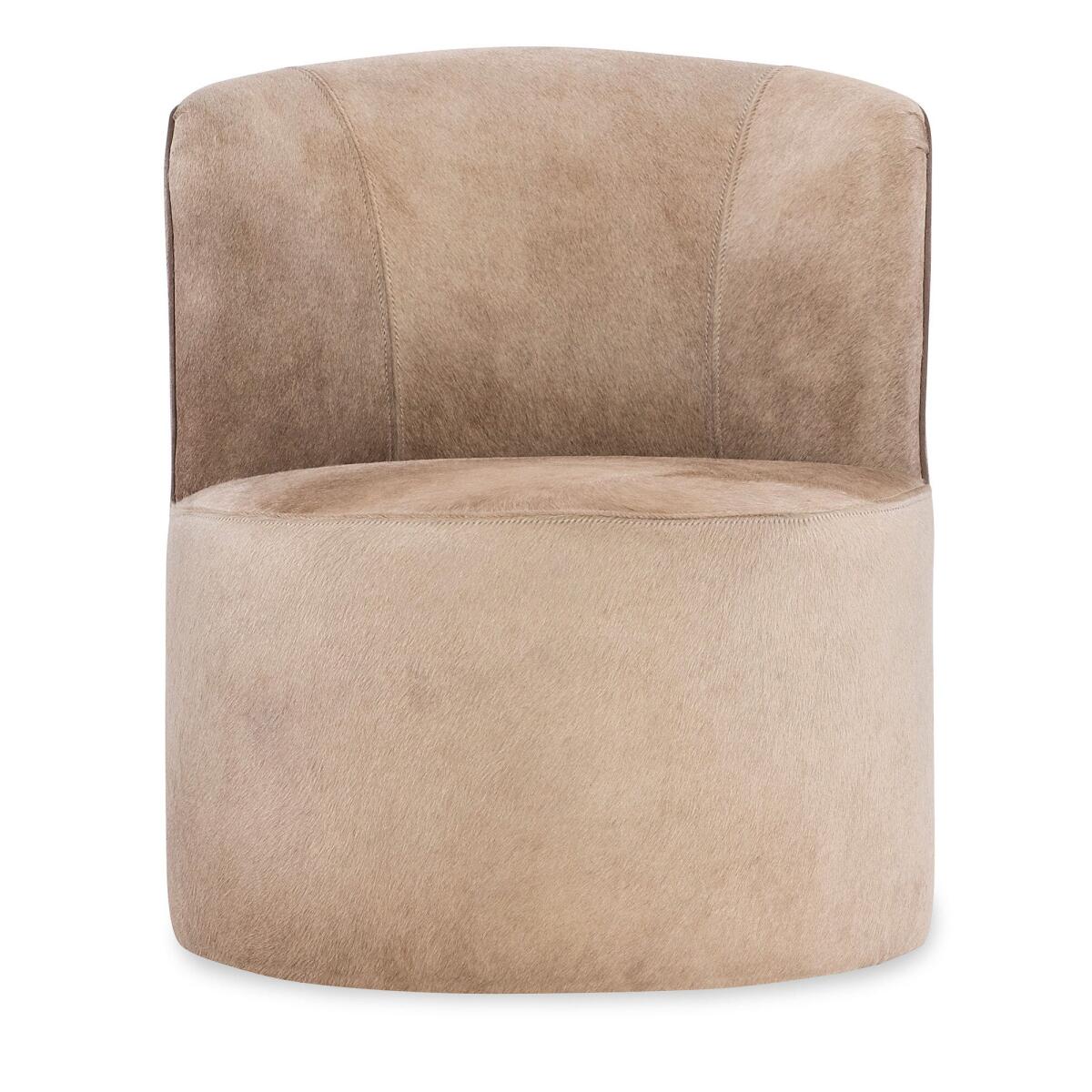 548a4d9802ca7e20ab8edd1d978472aa Mavis Leather Swivel Chair - Image 1