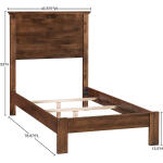 Portland Plank Bed - 62278 - Image 4