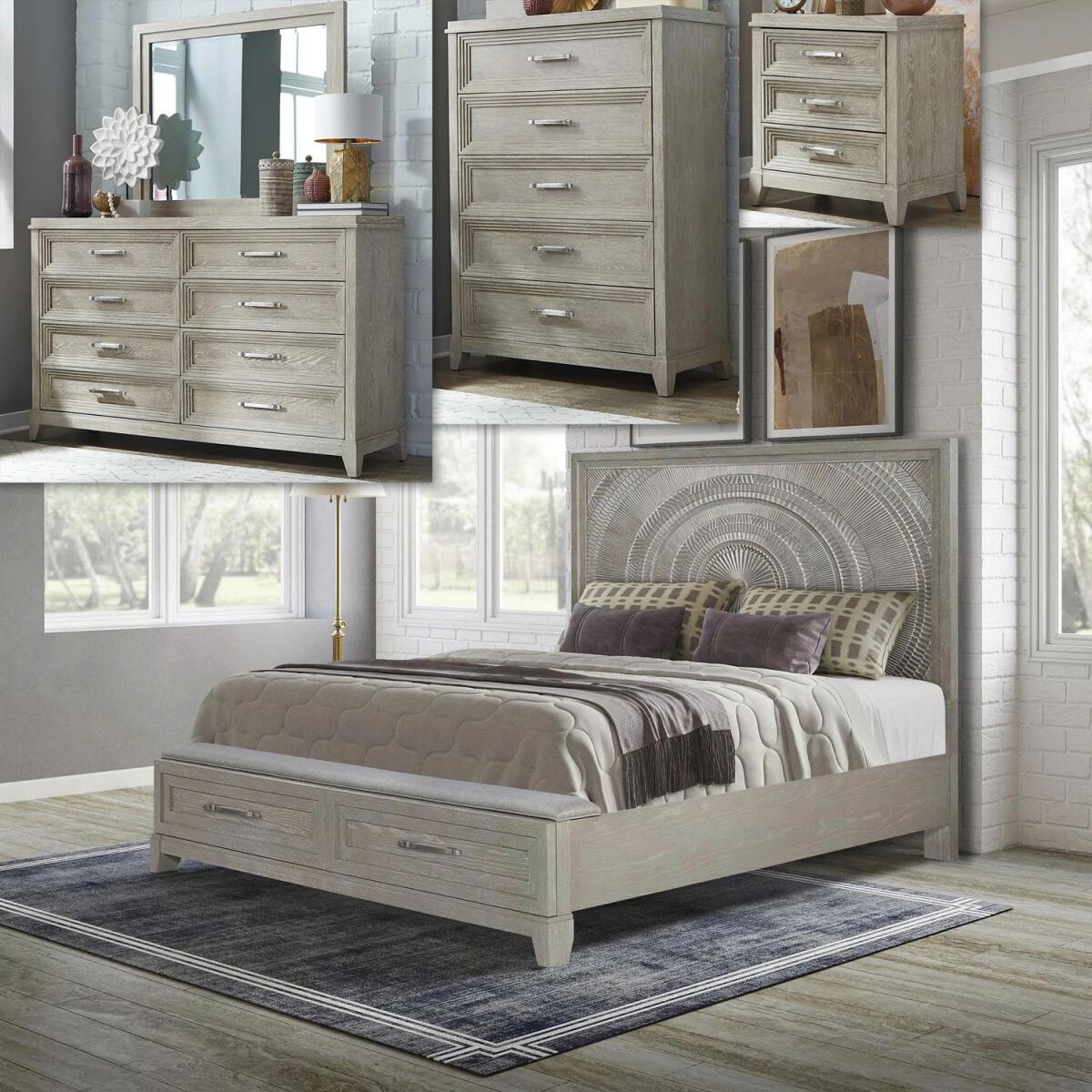 5a985235e52e7e9104d3b37cd86859fc Belmar Opt Queen Storage Bed, Dresser & Mirror, Chest, Night Stand - Image 1