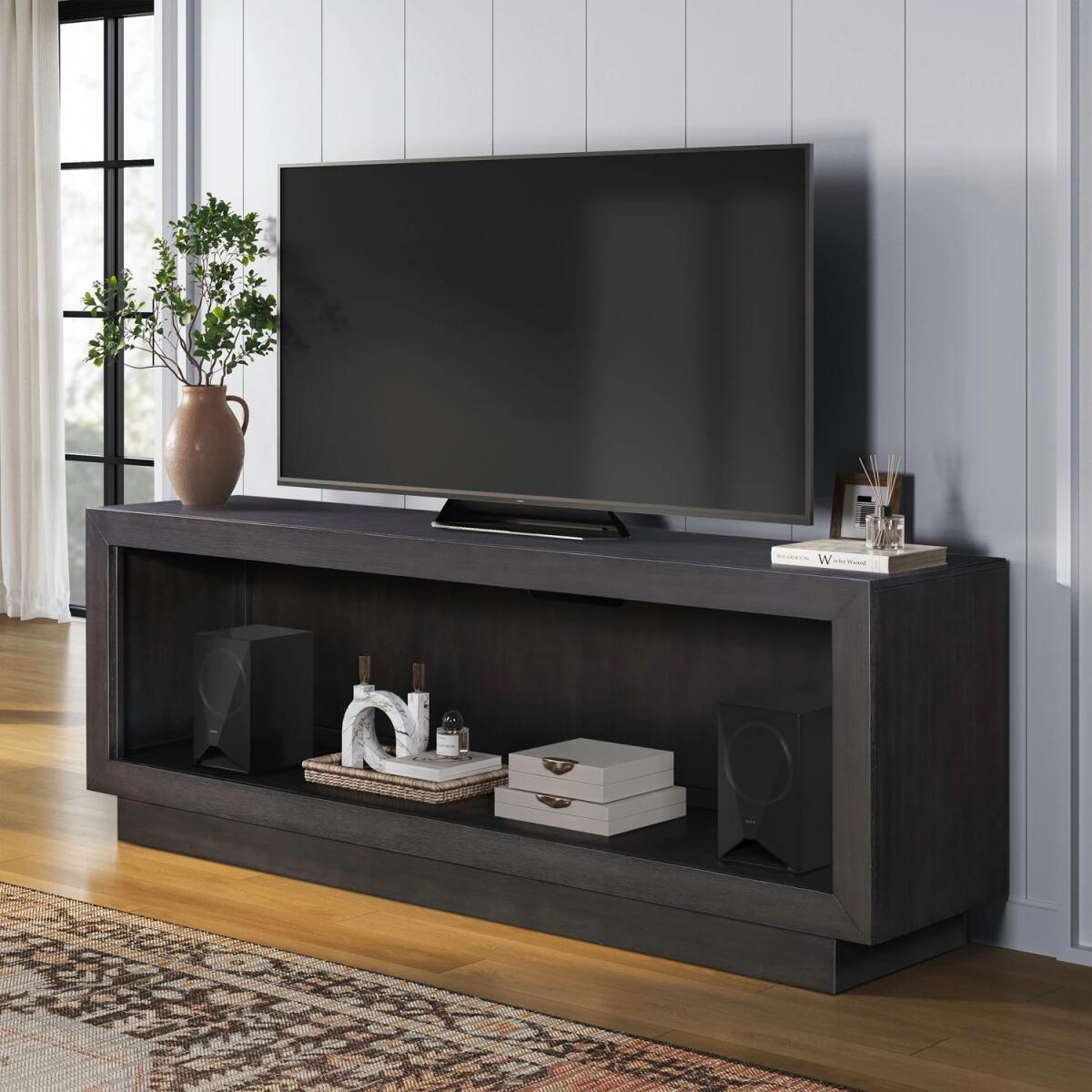 5eddff26ff211b649611a10775953e89 Fireplace TV Consoles 79 Inch Fireplace TV Console - Image 1